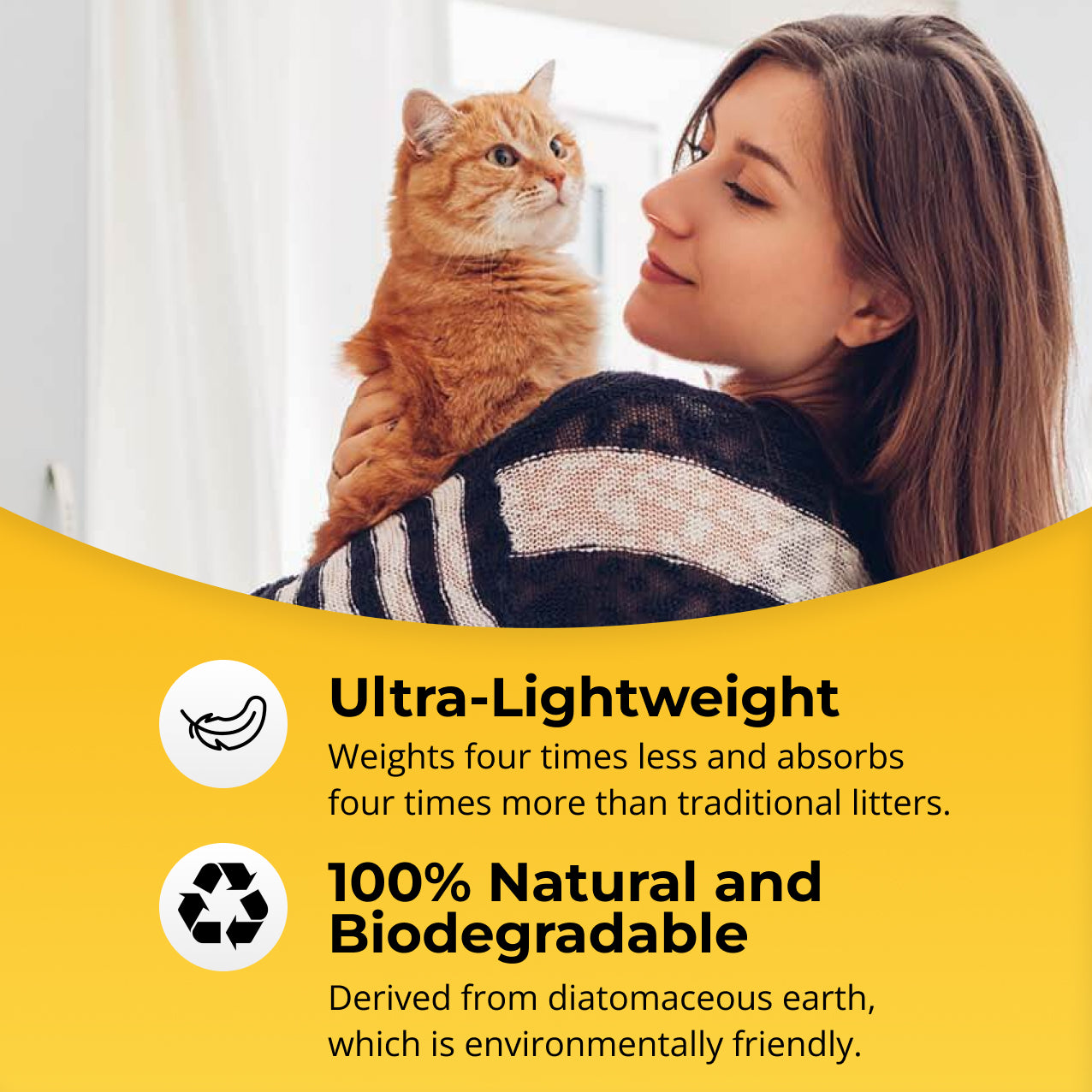 Natural Ultra Absorbent Cat Litter